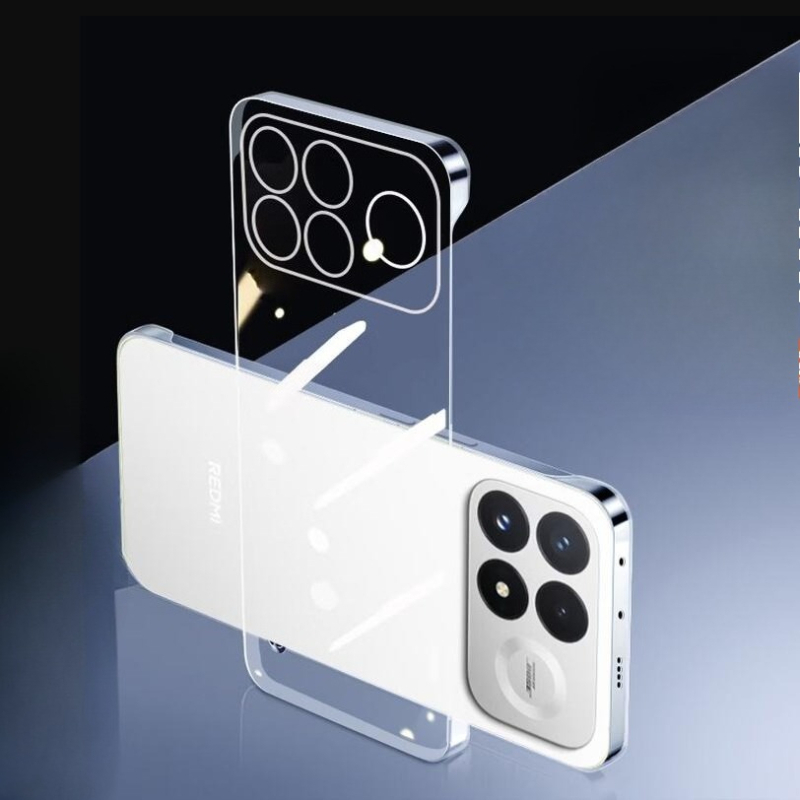 Ultra Thin Frameless Phone Cover - เคสโทรศัพท์พลาสติกแข็งแบบใสบางพิเศษไร้ขอบสำหรับ Redmi K100 Pro Max K100Pro