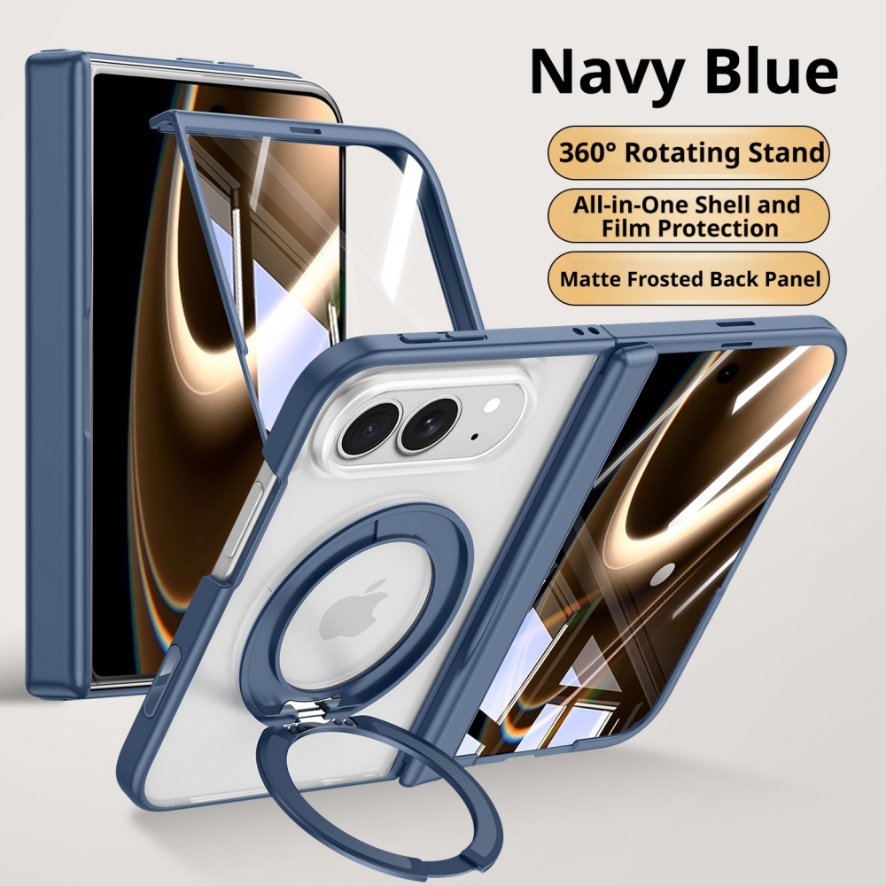 Screen Protectors - เคสพร้อมขาตั้งหมุนได้ 360 องศา หรูหรา สำหรับ iPhone