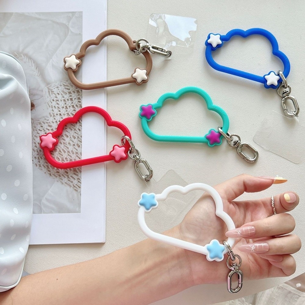สายคล้องโทรศัพท์ซิลิโคนน่ารัก  - Cute Cartoon Wrist Strap Silicone Case บทวิจารณ์และราคา