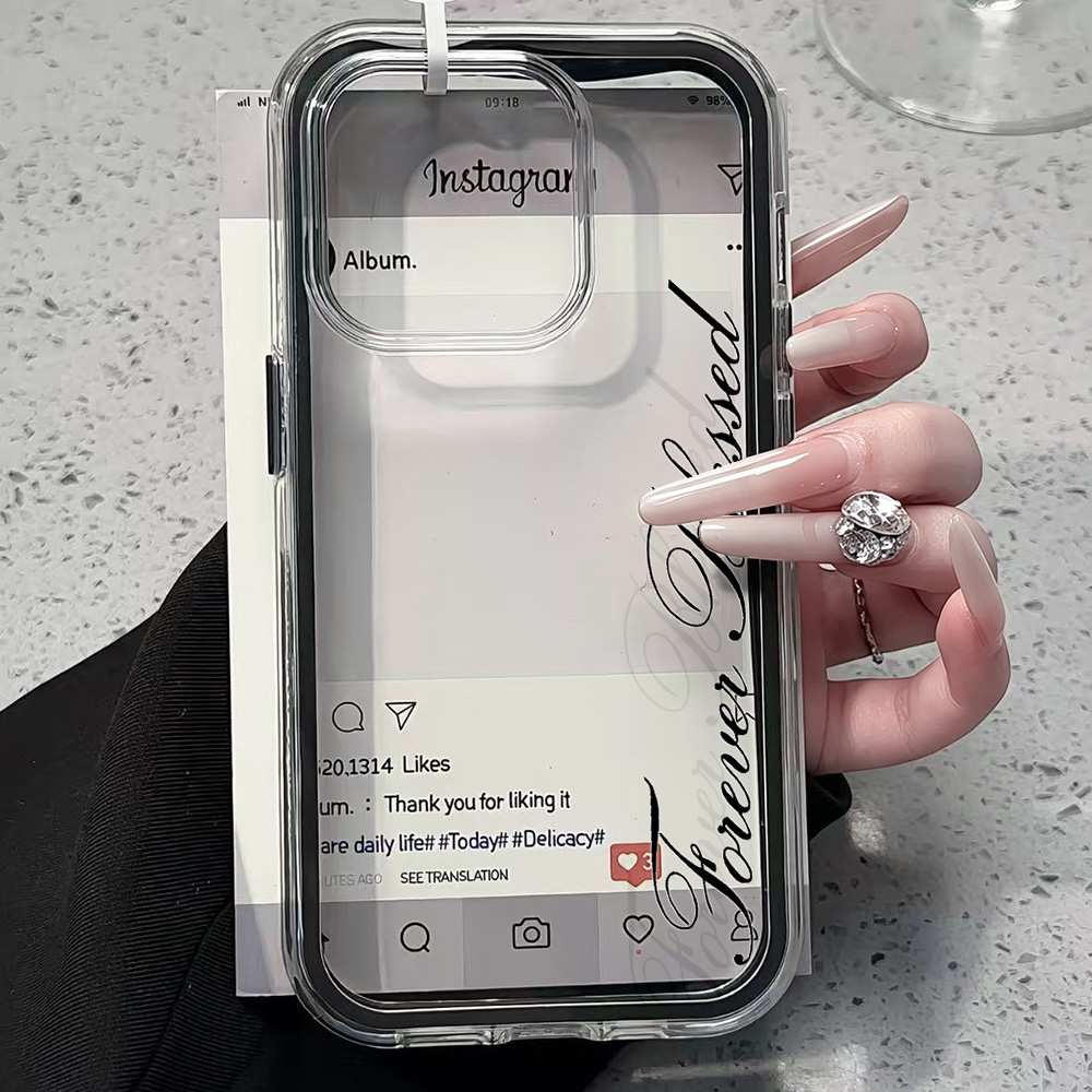 เคสโทรศัพท์ใสเรียบง่าย Forever - Clear Shockproof Bumper Case บทวิจารณ์และราคา