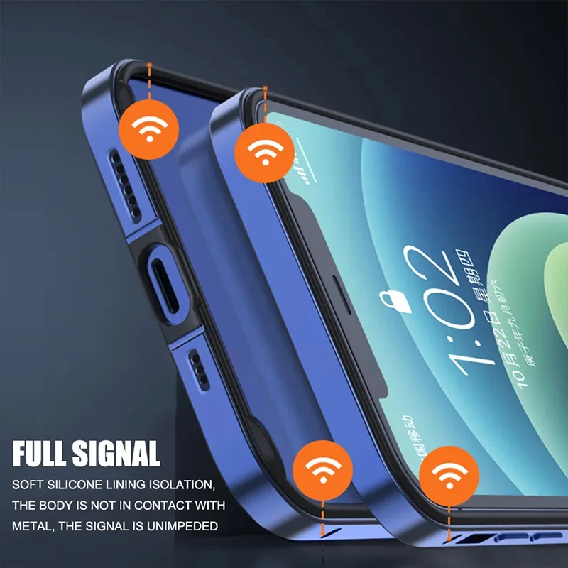 เคสโทรศัพท์แบบไฮบริดซิลิโคนพร้ - Metal Bumper Aluminum Frame Case บทวิจารณ์และราคา