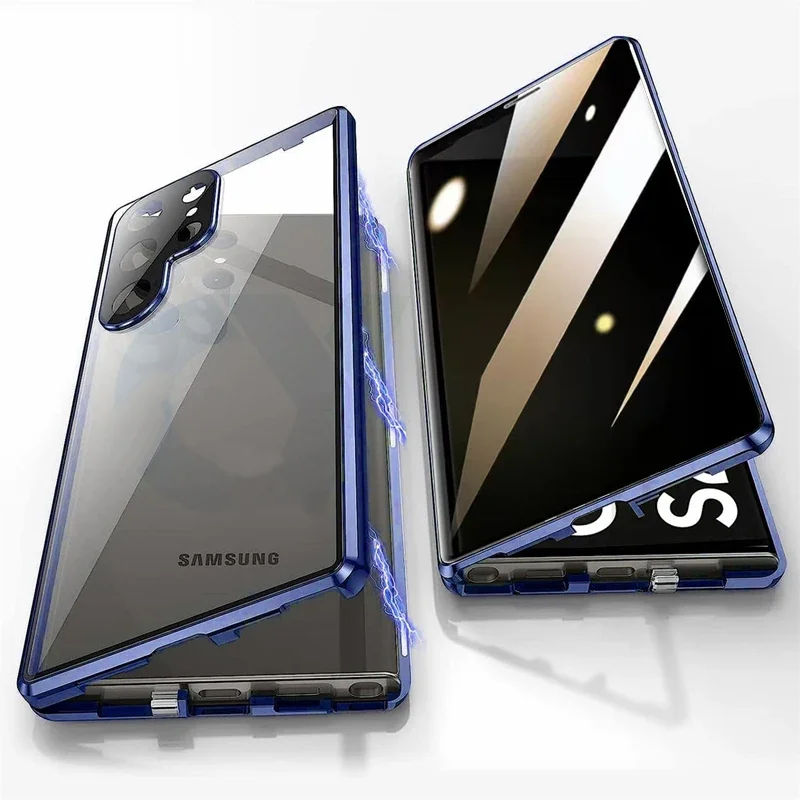 เคสโทรศัพท์โลหะกระจกสองด้านสํา - Anti Spy Privacy Glass Case บทวิจารณ์และราคา
