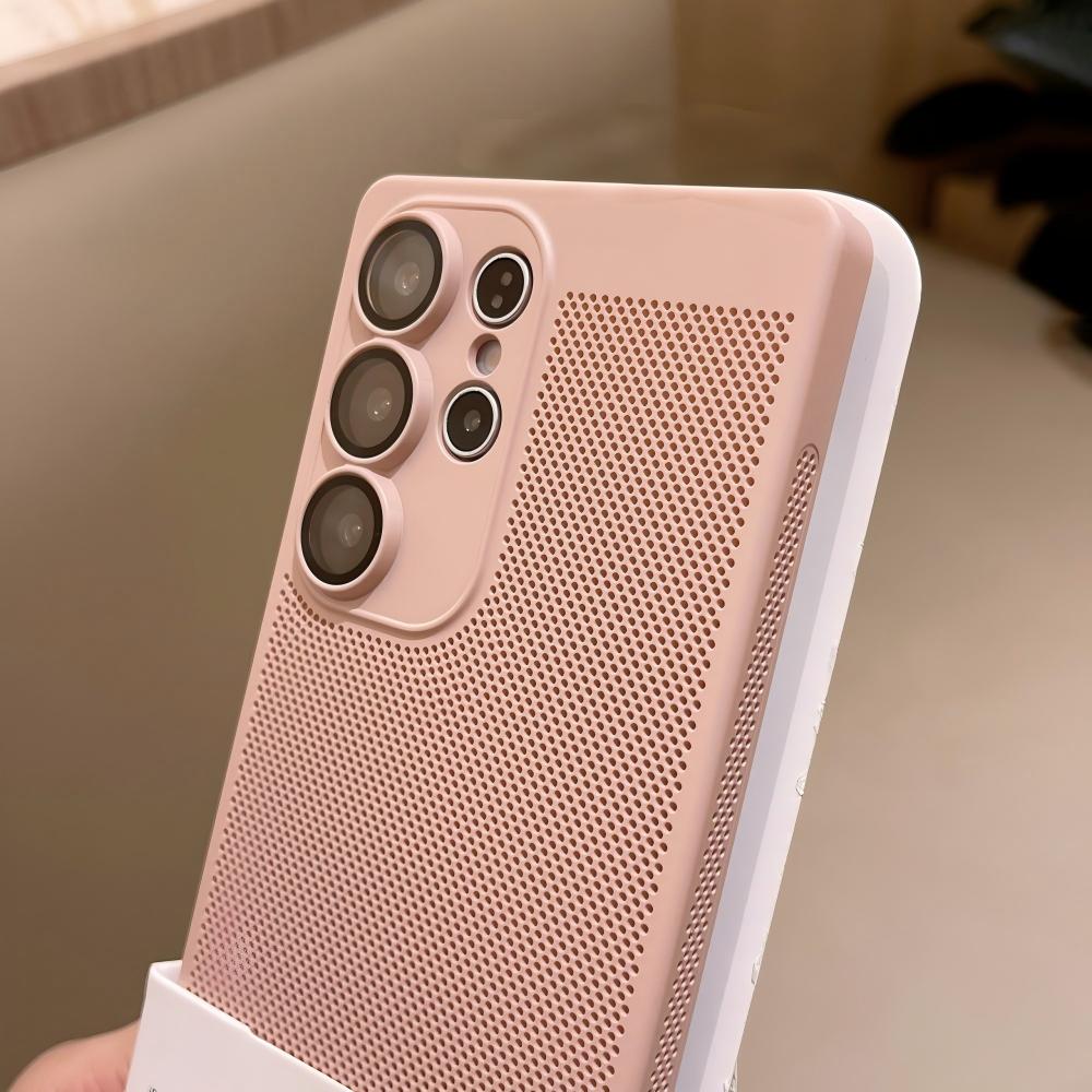เคสโทรศัพท์แบบตาข่ายบาง ระบายอ - Heat Dissipation Mesh Breathable Case บทวิจารณ์และราคา