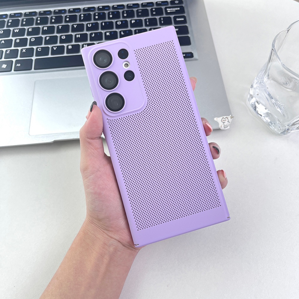 เคสโทรศัพท์แบบตาข่ายบาง ระบายอ - Heat Dissipation Mesh Breathable Case บทวิจารณ์และราคา