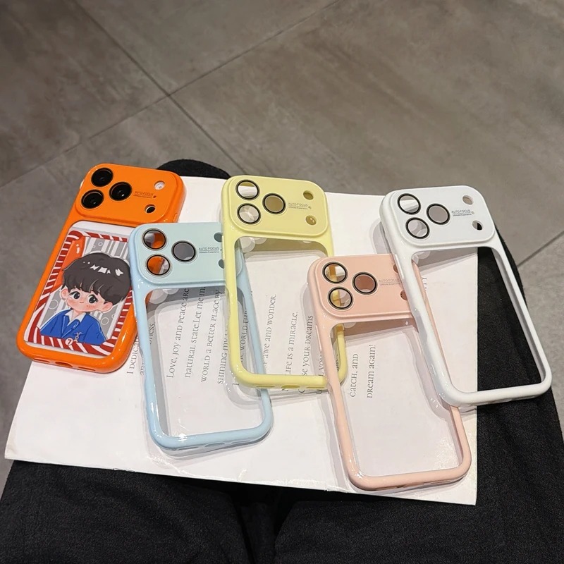 เคสโทรศัพท์อะคริลิกใสหรูหราสำห - Clear Shockproof Bumper Case บทวิจารณ์และราคา