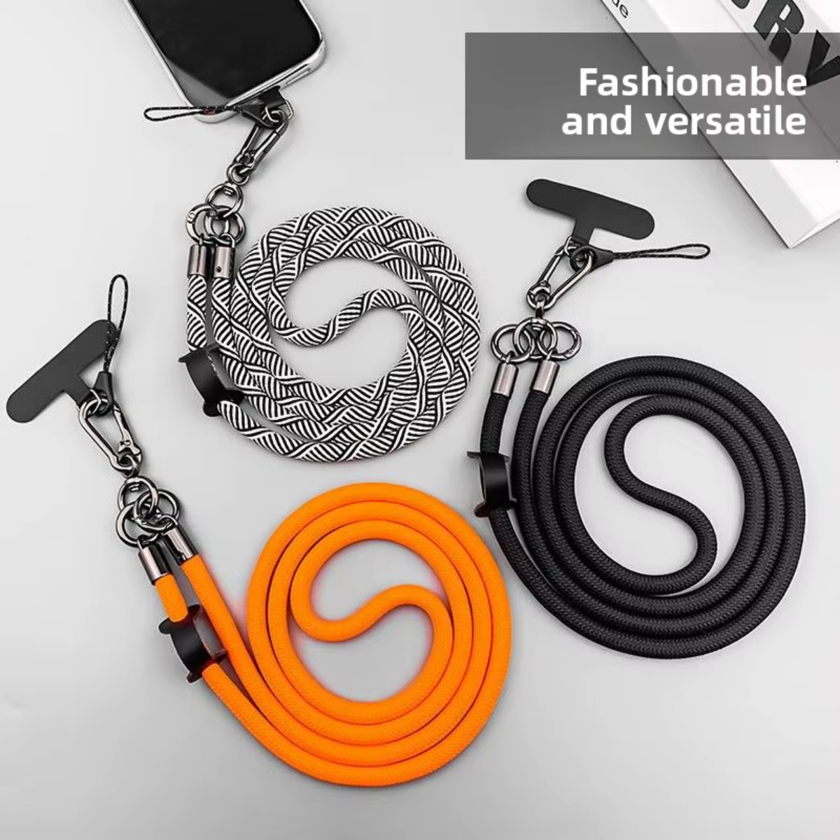 สายคล้องโทรศัพท์มือถือแบบยาว ถ - Crossbody Lanyard Neck Strap Case บทวิจารณ์และราคา