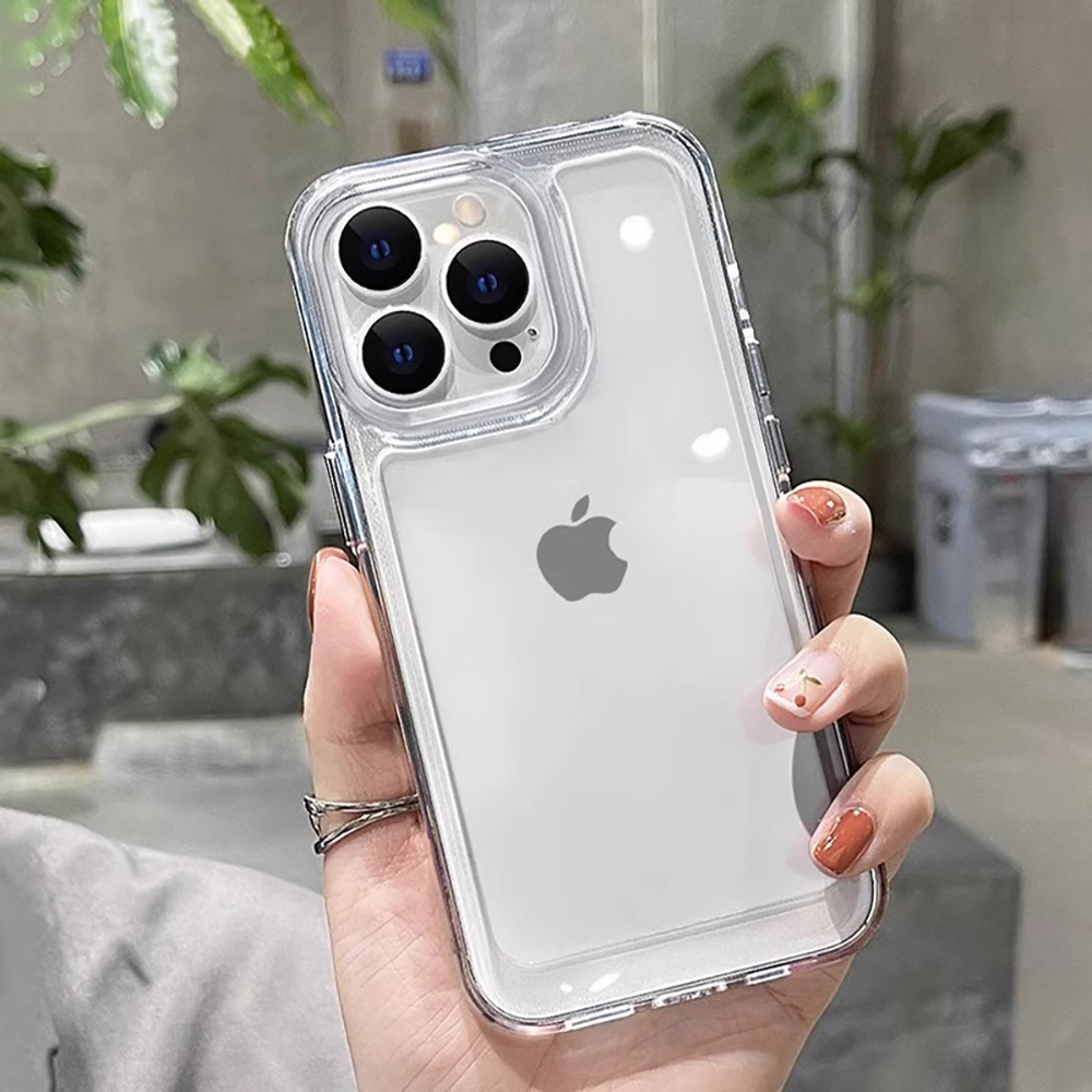 เคสโทรศัพท์หรูหราสำหรับ iPhone - Clear Shockproof Bumper Case บทวิจารณ์และราคา