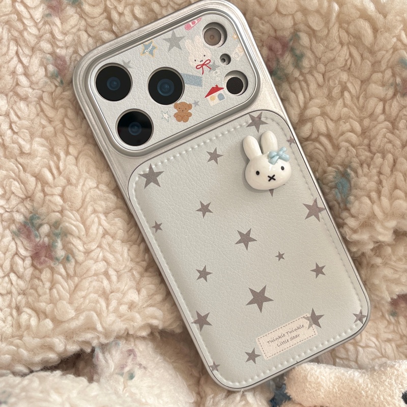 เคสโทรศัพท์หนังลายการ์ตูนมิฟฟี - Cute Cartoon Wrist Strap Silicone Case บทวิจารณ์และราคา