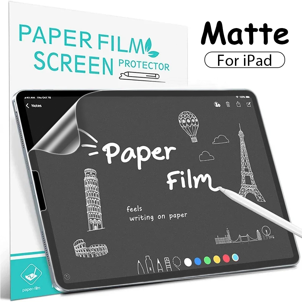 ฟิล์มกันรอยแบบกระดาษ สำหรับ iP - Matte Anti Glare Screen Protector บทวิจารณ์และราคา