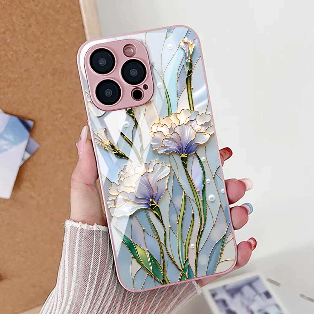 เคสโทรศัพท์ลายดอกบัว สำหรับ iP - Screen Protectors บทวิจารณ์และราคา