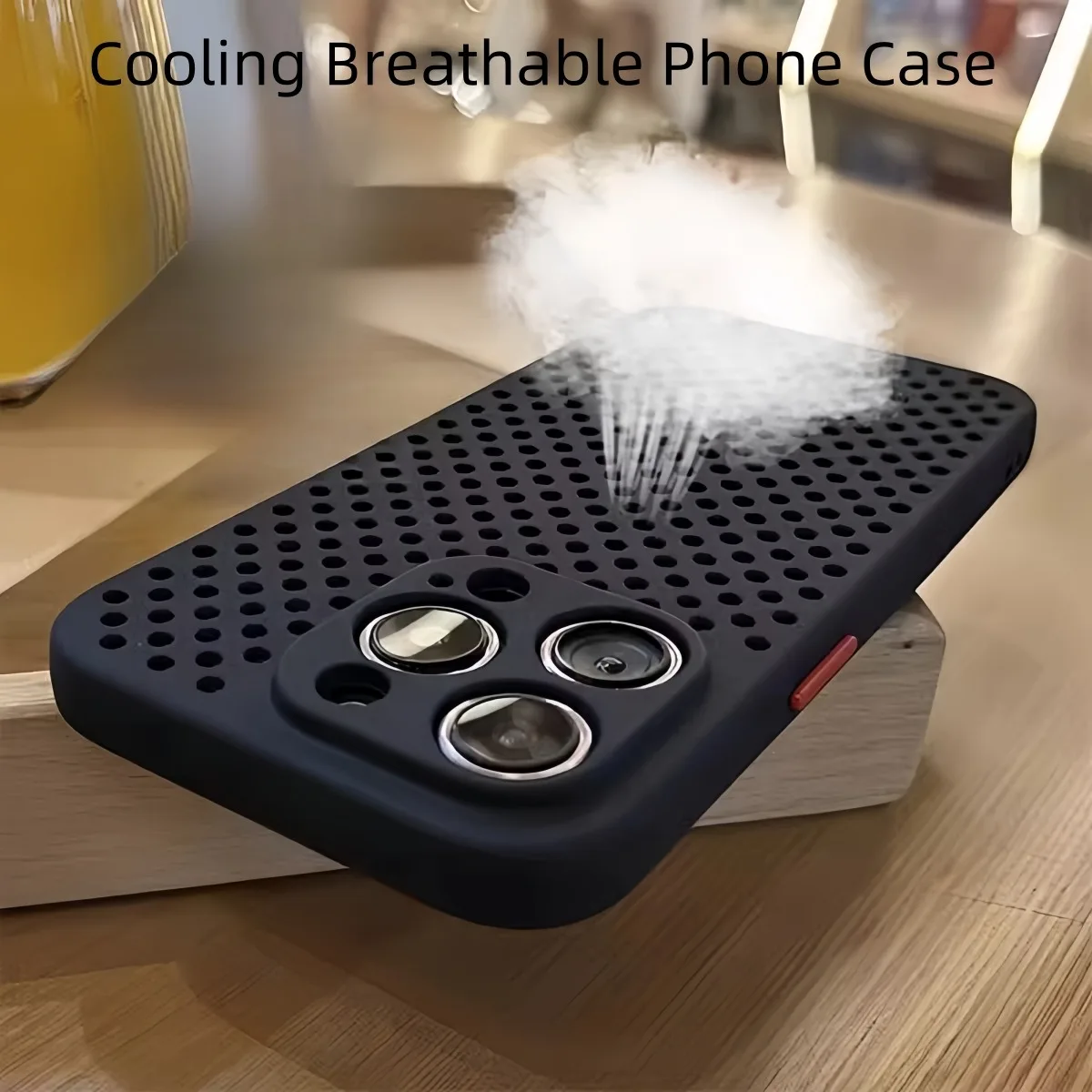 เคสโทรศัพท์ระบายความร้อนด้วยกา - Heat Dissipation Mesh Breathable Case บทวิจารณ์และราคา